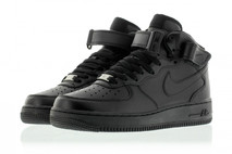 Мужские кроссовки Nike Air Force 1 на каждый день черные